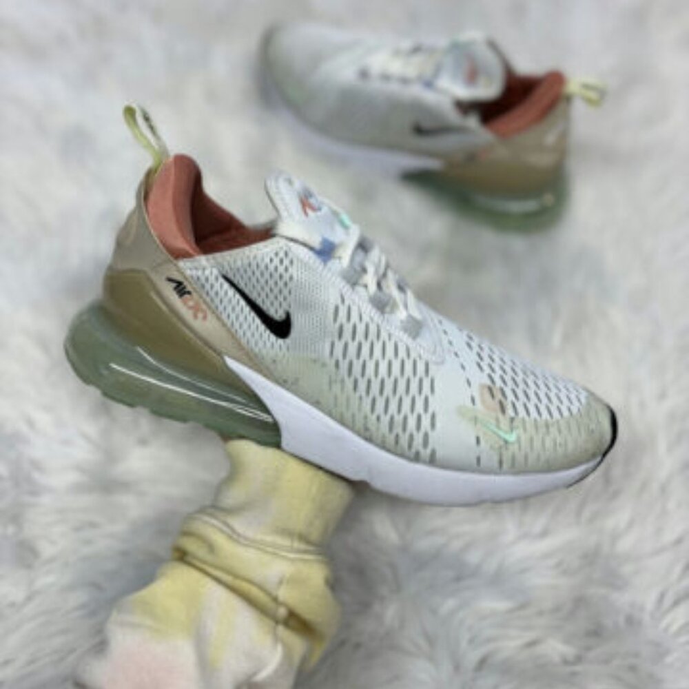 Nike Air Max 270 Low Mens Sportswear Shoes White DQ7642-100 VNDS Sz 9